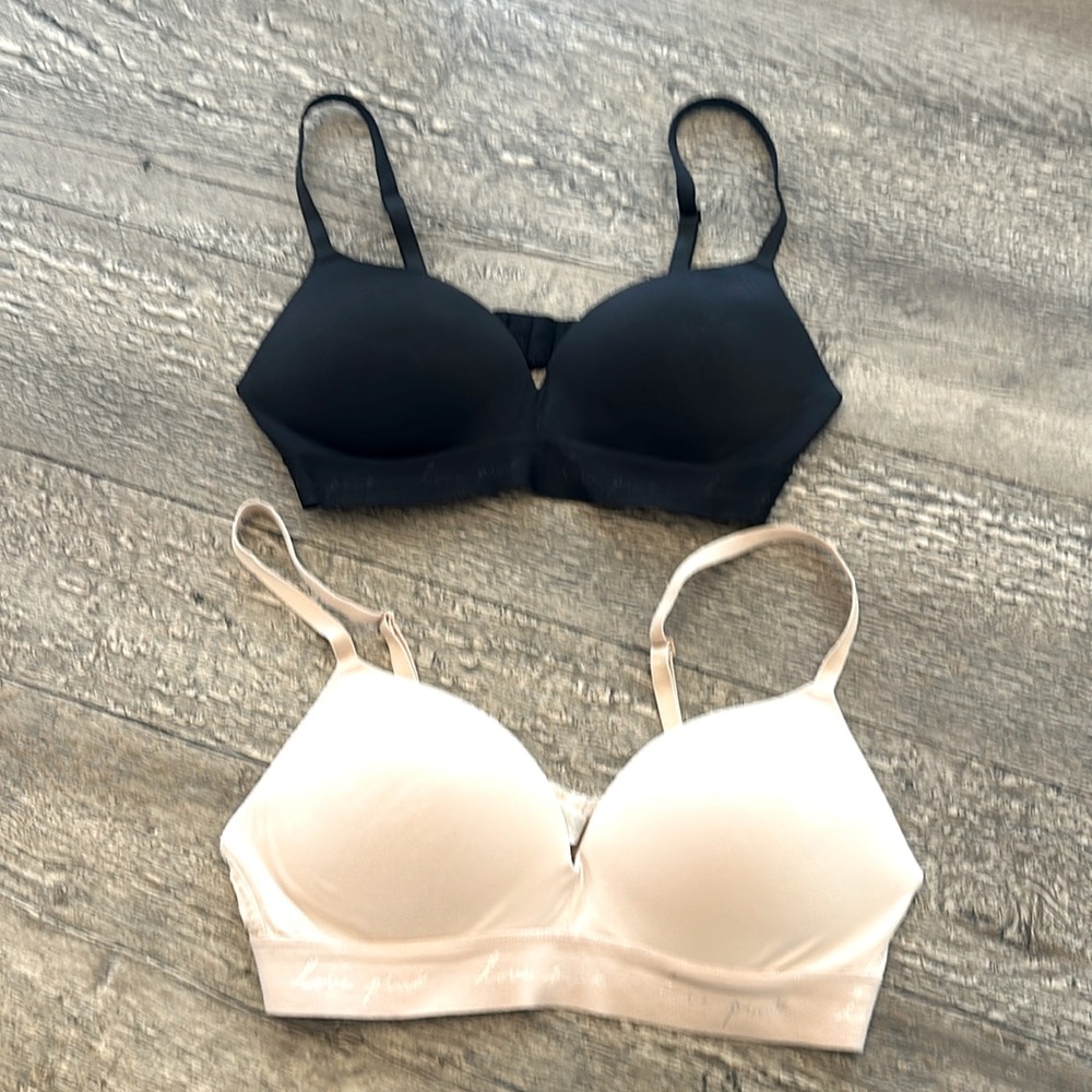 Victoria Secret’s Pink Wear Everywhere wireless push up bra